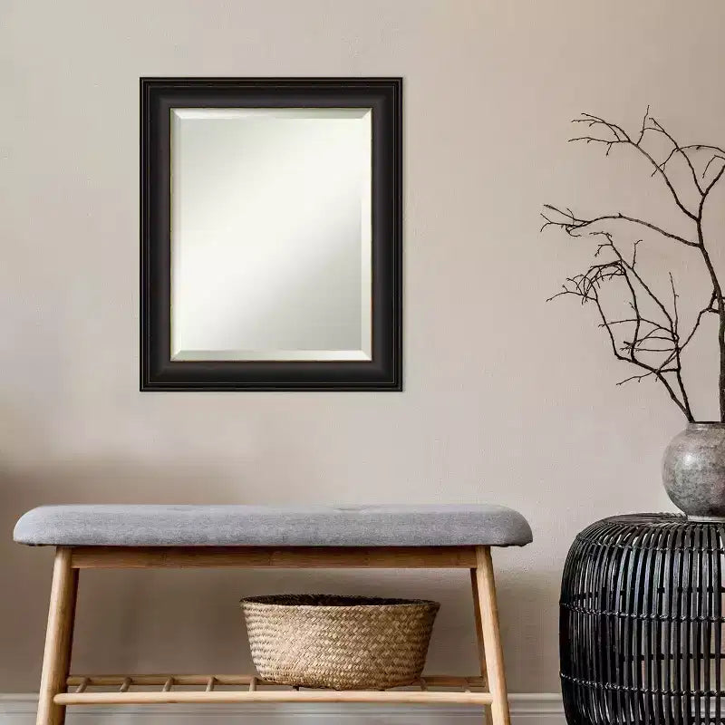 Framed Wall Mirror Oil Rubbed Bronze