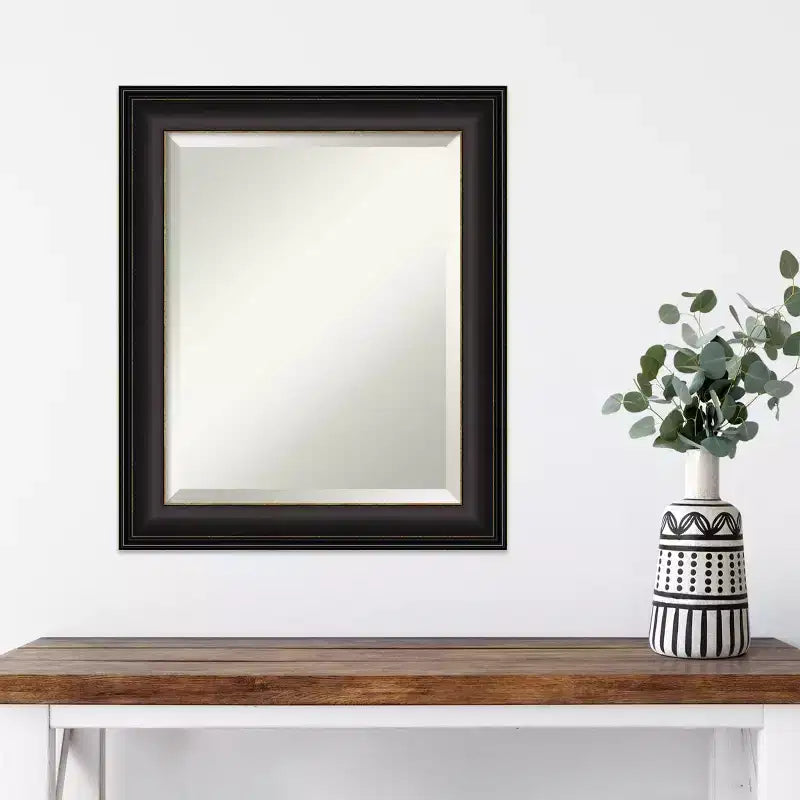 Framed Wall Mirror Oil Rubbed Bronze