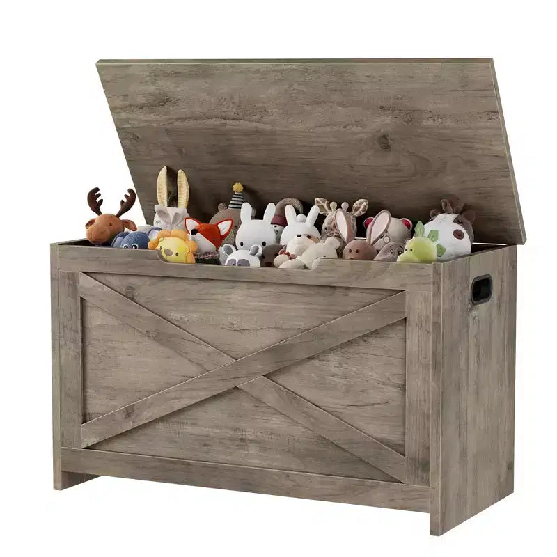 Panca contenitore in legno con cerniera di sicurezza e seduta multifunzione, grande scarpiera, multifunzionale, per ingresso, soggiorno e camera da letto
