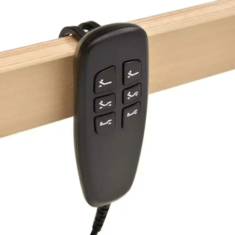 Base letto XL regolabile, rettangolare, moderna, ad altezza regolabile