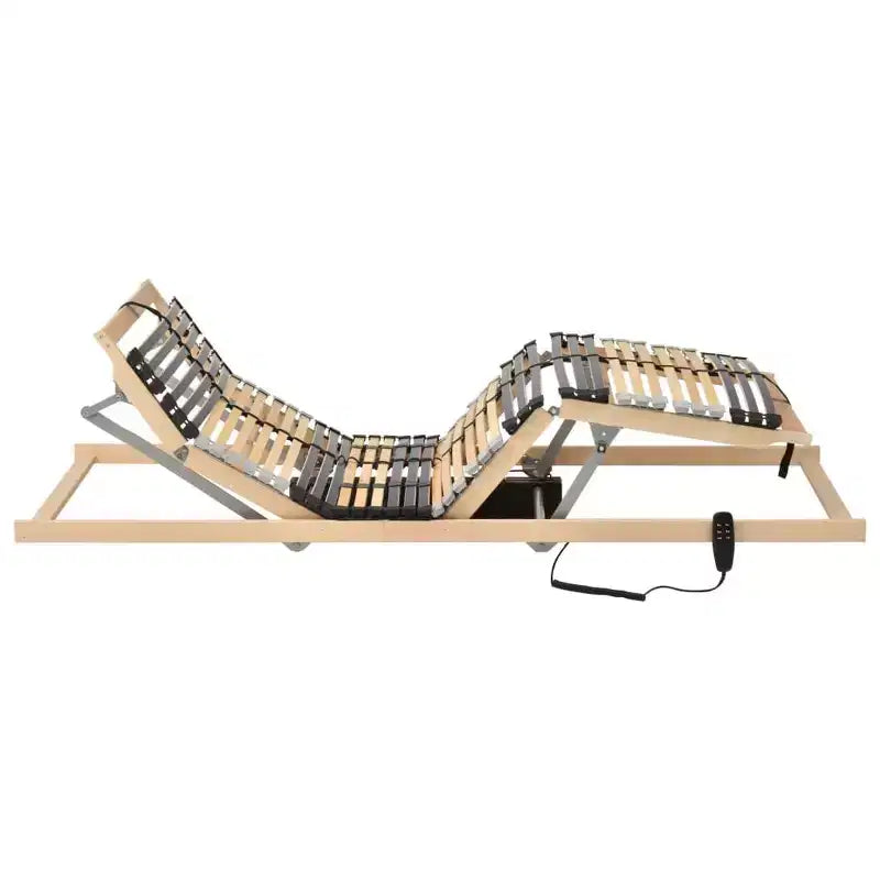 Base letto XL regolabile, rettangolare, moderna, ad altezza regolabile