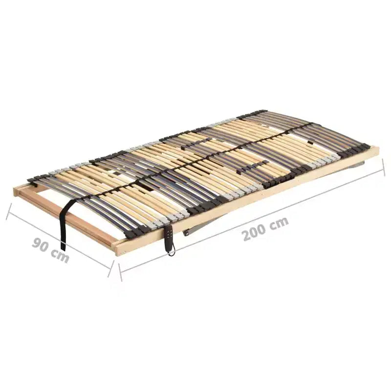 Base letto XL regolabile, rettangolare, moderna, ad altezza regolabile