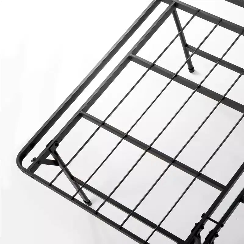 14 Premium Steel Bed Frame and Platform Bed Black