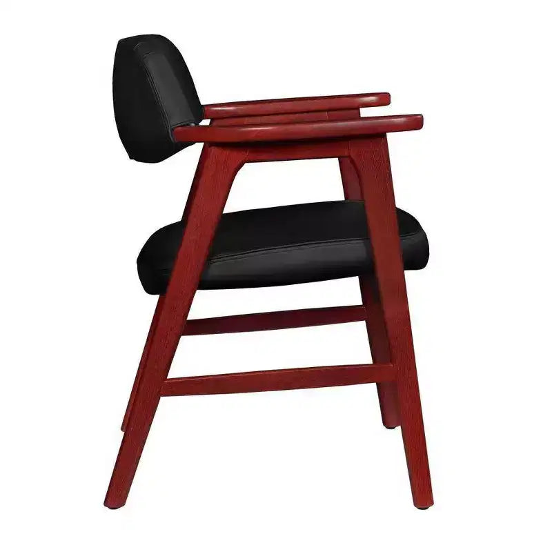 Upholstered Guest Side Accent Reception Armchair