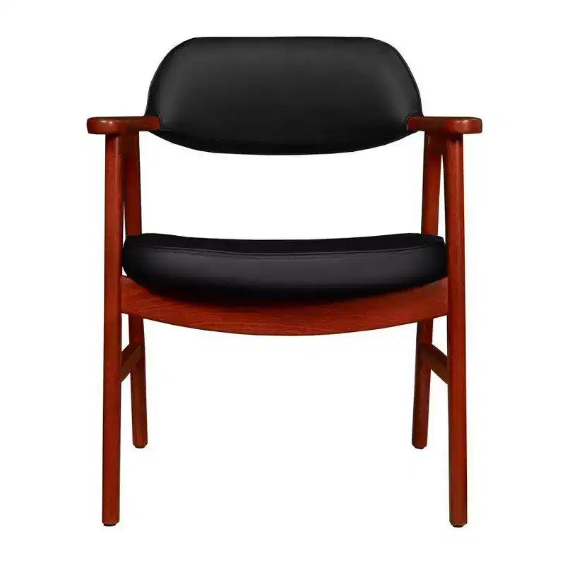 Upholstered Guest Side Accent Reception Armchair