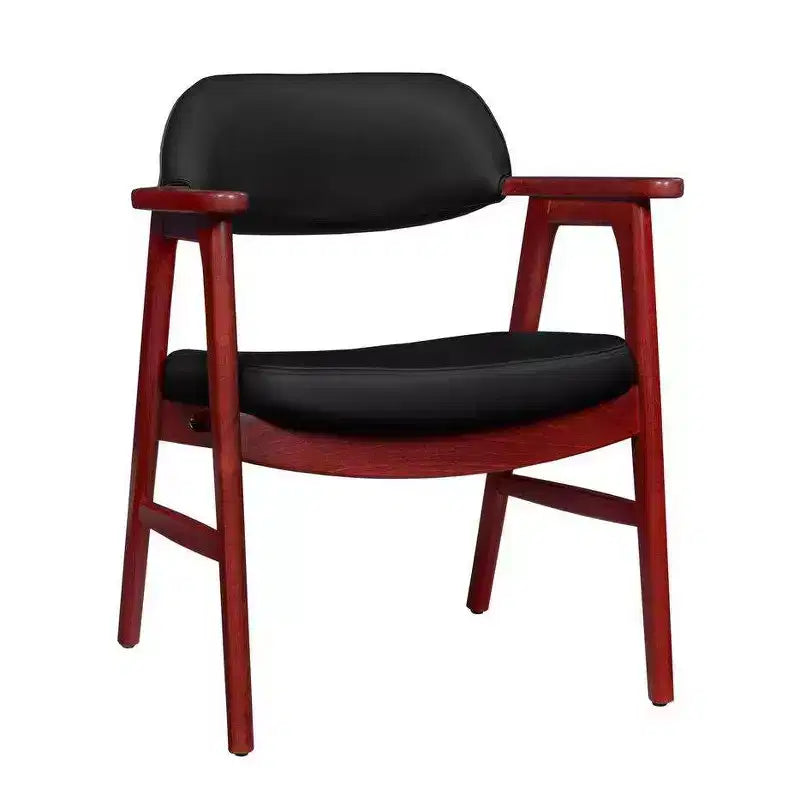 Upholstered Guest Side Accent Reception Armchair