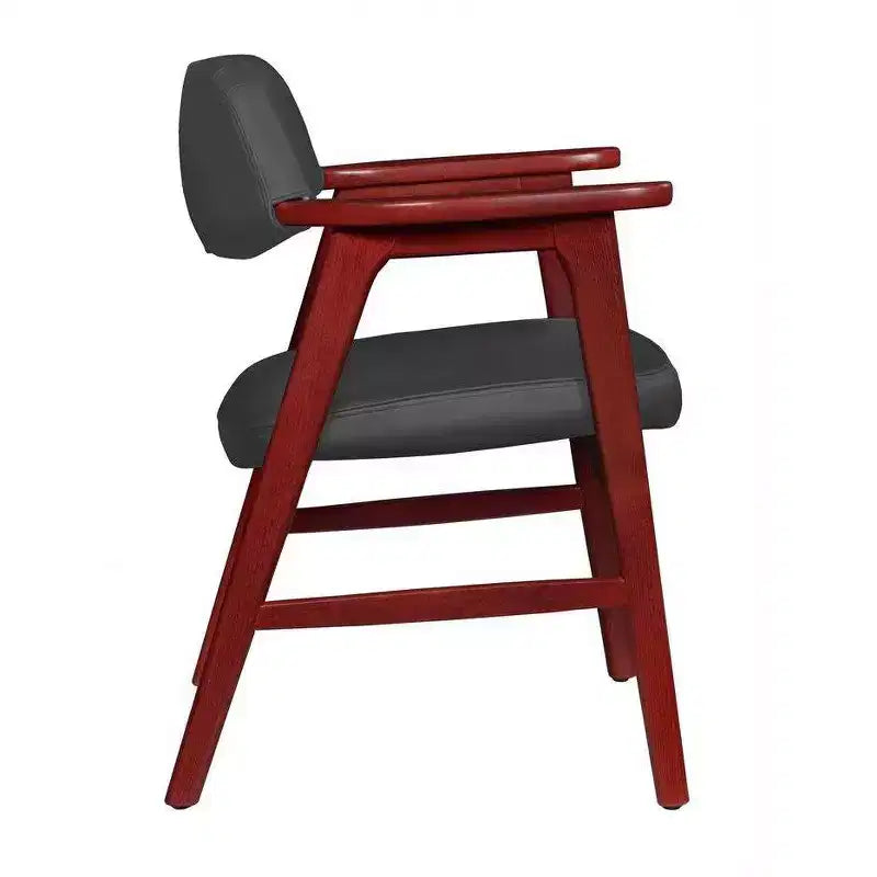 Upholstered Guest Side Accent Reception Armchair