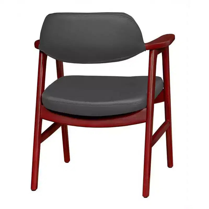 Upholstered Guest Side Accent Reception Armchair