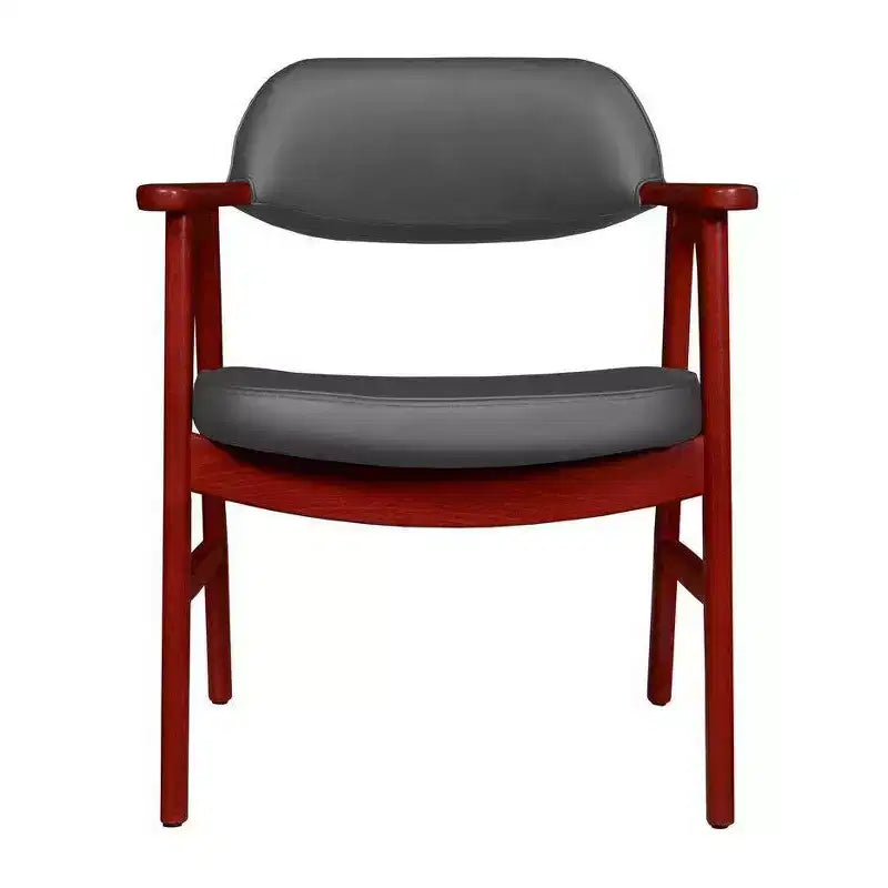 Upholstered Guest Side Accent Reception Armchair