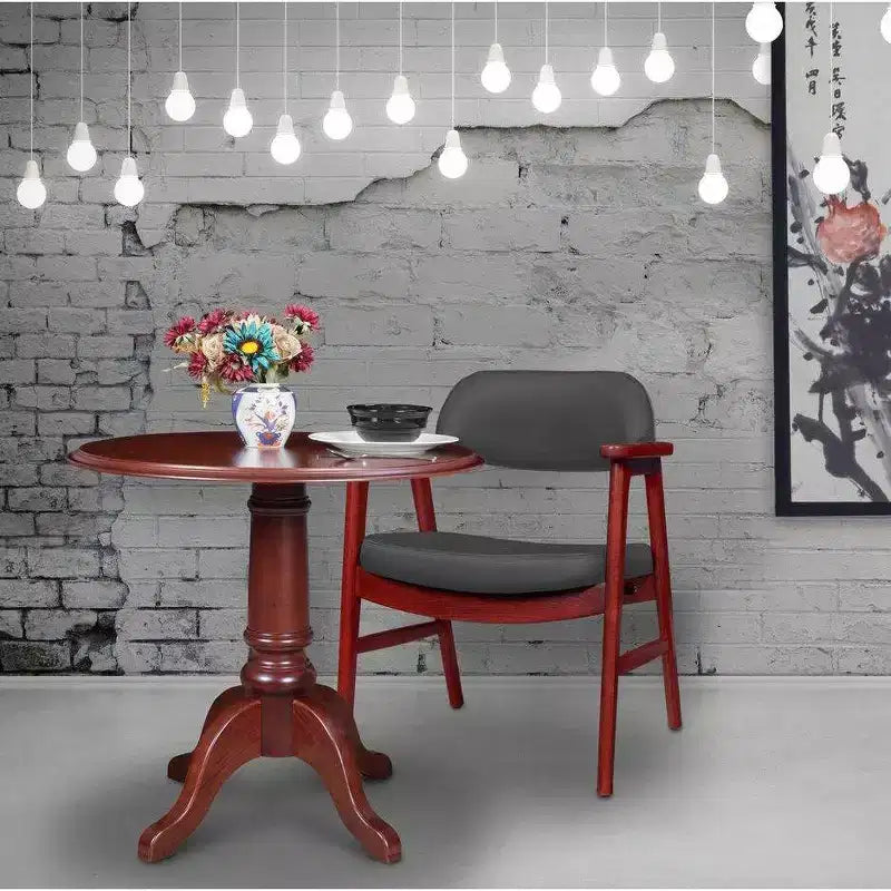 Upholstered Guest Side Accent Reception Armchair