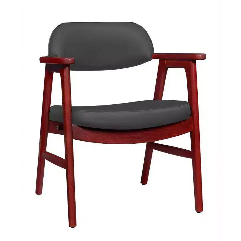 Upholstered Guest Side Accent Reception Armchair