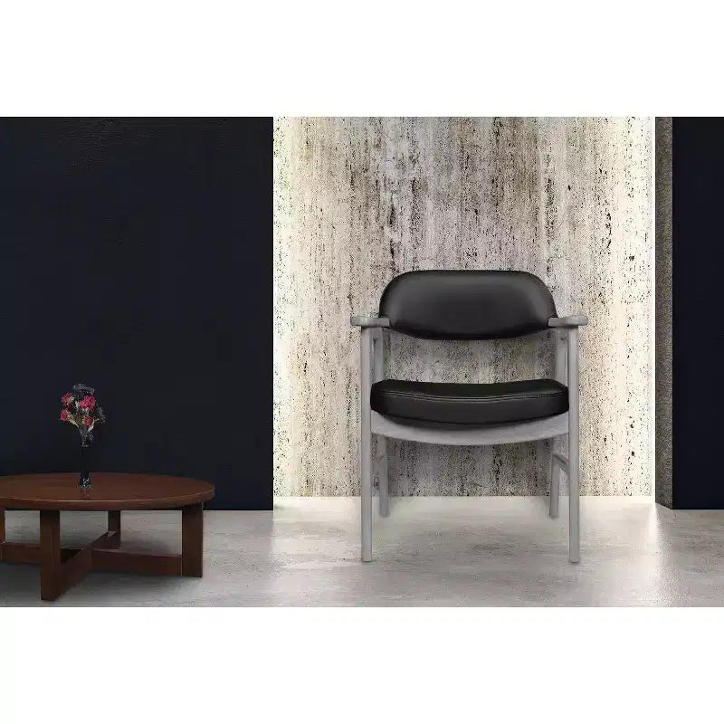 Upholstered Guest Side Accent Reception Armchair