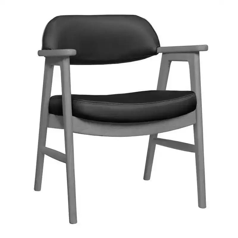 Upholstered Guest Side Accent Reception Armchair