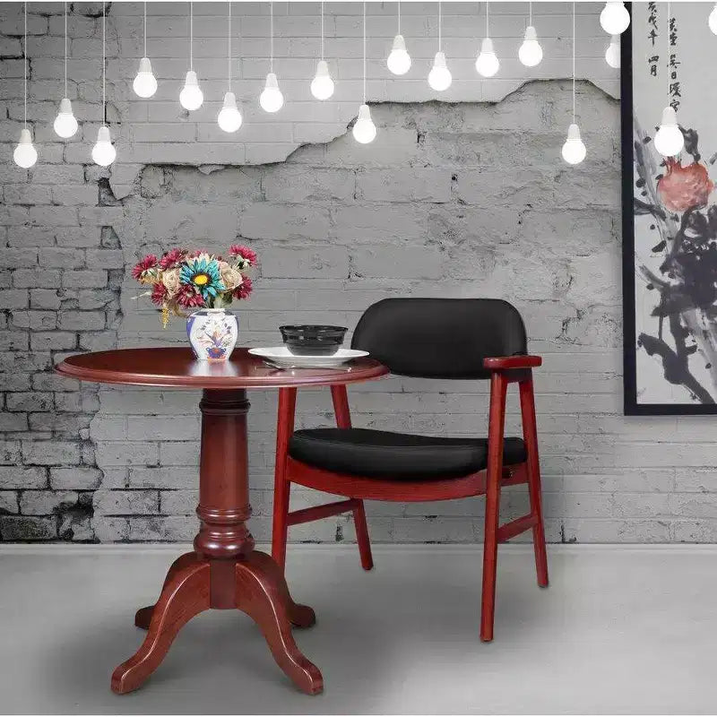 Upholstered Guest Side Accent Reception Armchair